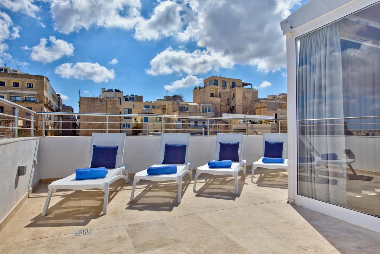 Valletta Luxury 4-Bedroom Duplex With Stunning Sea Views Private Terrace And Jacuzzi Exterior foto